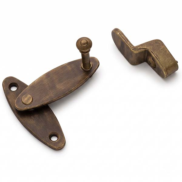 Metal Style Chiusura a Filo in Ottone Antico MM60X60 - METAL STYLE